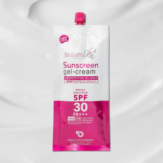 New Look Brilliant Skin Sunscreen Gel Cream Sun Protection