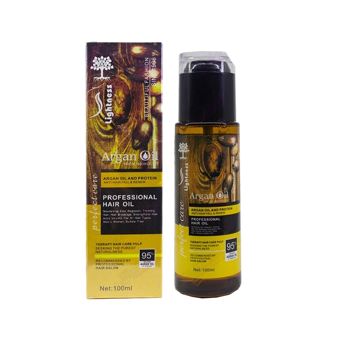 lightnessoil زيت أرغان علاج تساقط الشعر - الصورة 1