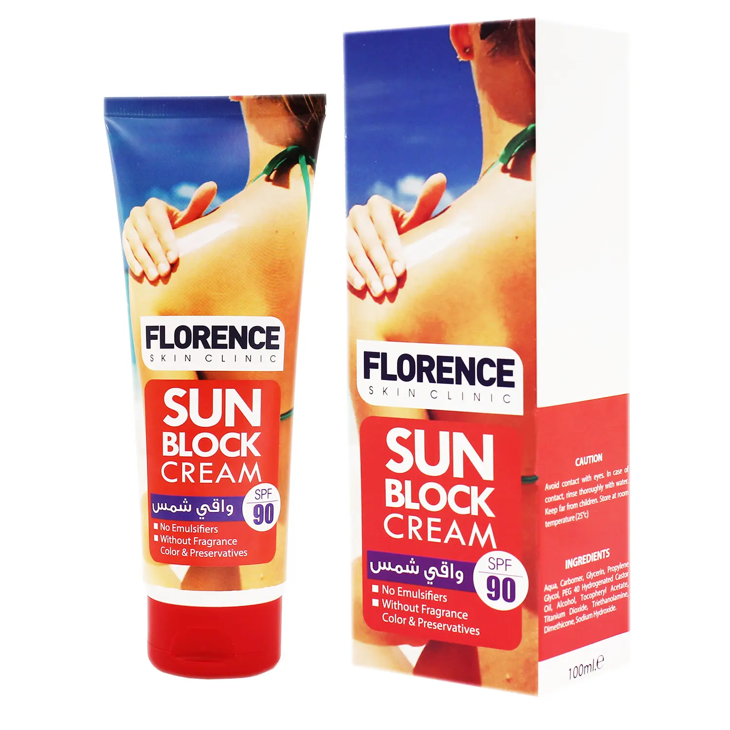 son cream FLORENCE SUNBLOCK CREAM SPF 90 - Image 1