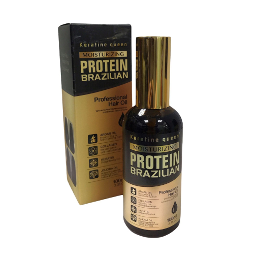مصل الشعر بالبروتين البرازيلي BRAZILIAN KERATIN MOISTURIZING HAIR PROTEIN SERUM 100ML - Image 1