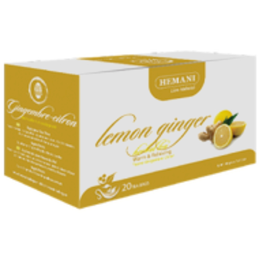 هيماني ناتشورالز شاي بالليمون والزنجبيل HEMANI NATURALS GINGER AND LEMON TEA - Image 1