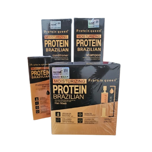 Protein Queen Brazilian Hair Set Protein Queen Brazilian Hair Set