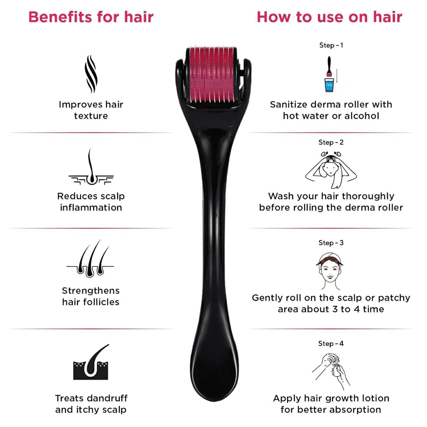 How to Use Derma Roller After Applying a Neo Hair Oil-min How to Use Derma Roller After Applying a Neo Hair Oil