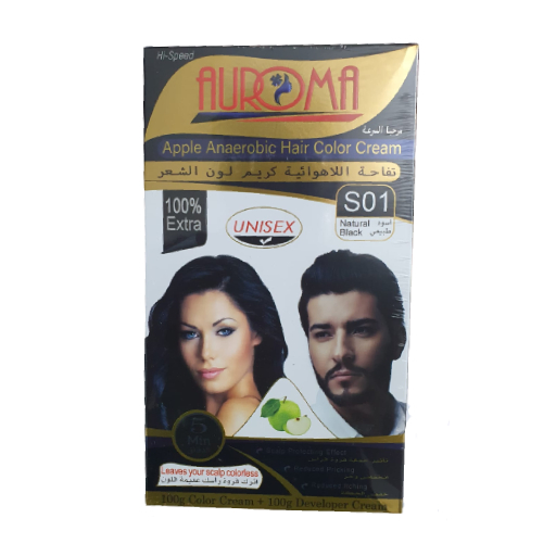 auroma natural black hair dye