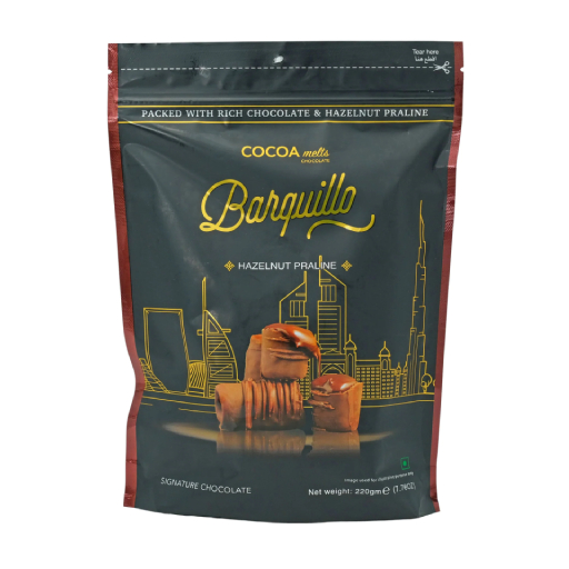 barquilla cocoa melts chocolate hazelnut parline