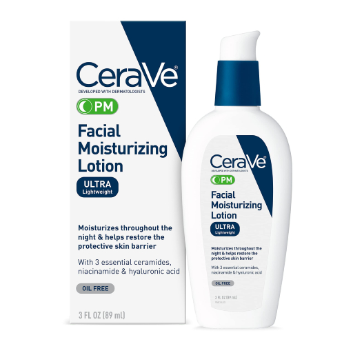 cerave pm facial moisturizing lotion ultra weight
