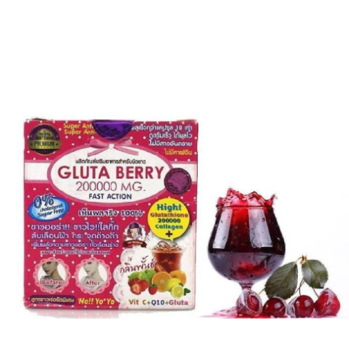Gluta Berry 200000 Fast Action Skin Glowing Drink Gluta Berry 200000 Fast Action Skin Glowing Drink