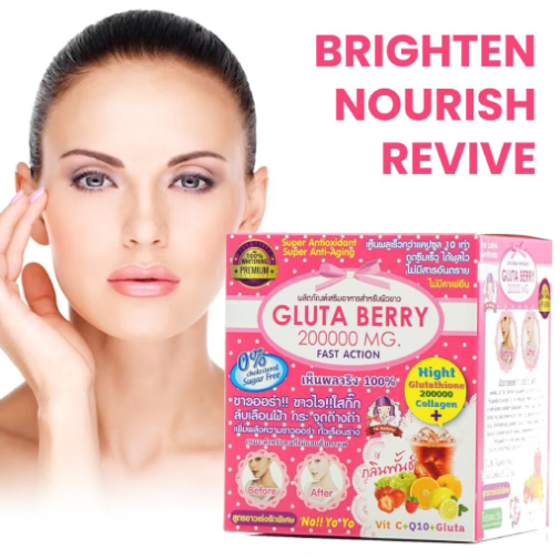Gluta Berry 200000 For Whitening Skin Gluta Berry 200000 For Whitening Skin