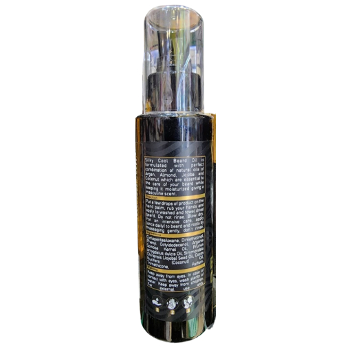 Silky Cool Beard Oil Soften Nourishes Strengthens Silky Cool Beard Oil Soften Nourishes Strengthens