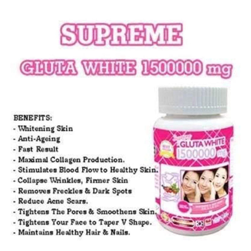 Supreme Gluta Skin Whitening Softgel Supreme Gluta Skin Whitening Softgel