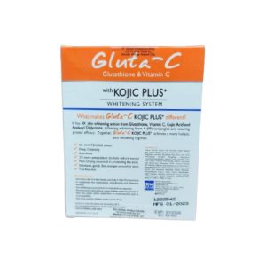 Gluta-c Glutathione Kojic Plus Face Whitening Soap