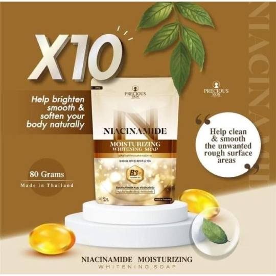 Niacinamide Whitening Soap Niacinamide Whitening Soap