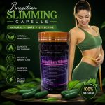 Brazilian Herbal Slimming Capsules 60 Capsules | Herbal Dietary Supplement for Men & Women | Daily Wellness Support