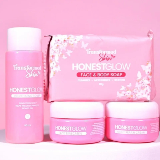 Transformed Skin Honest Glow Rejuvenating Facial Set Transformed Skin Honest Glow Rejuvenating Facial Set