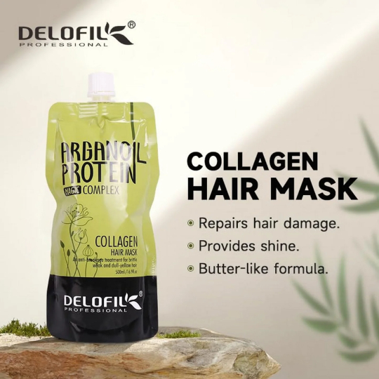Delofil Professional Argan Oil Anti Breakage Treatment Hair Delofil Professional Argan Oil Anti Breakage Treatment Hair