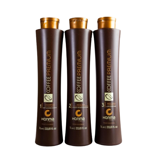 Original Honma Tokyo Profissional Coffee Premium Hair Straightening Set Original Honma Tokyo Profissional Coffee Premium Hair Straightening Set