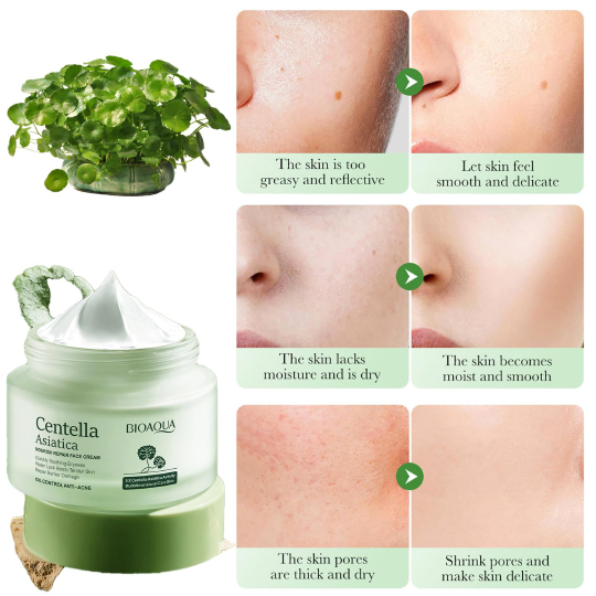 Bioaqua Centella Asiatica Nourish Repair Face Cream Bioaqua Centella Asiatica Nourish Repair Face Cream