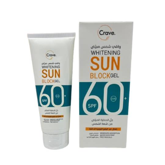 Crave Whitening Sun Block Gel 60 Spf Crave Whitening Sun Block Gel 60 Spf