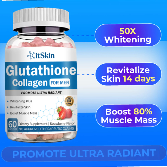 It Skin Glutathione Collagen Gummies For Men