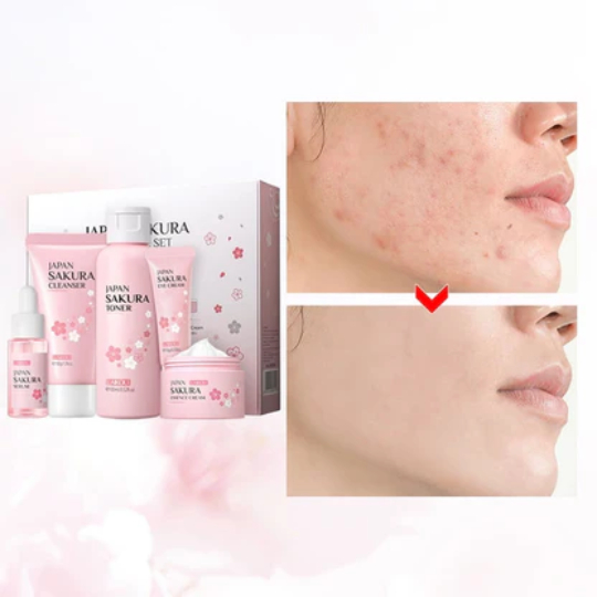Japan Sakura Anti-aging Brightening Set Japan Sakura Anti-aging Brightening Set