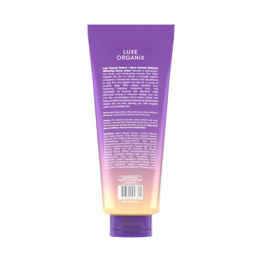 Luxe Organix Skin Whitening Serum Lotion