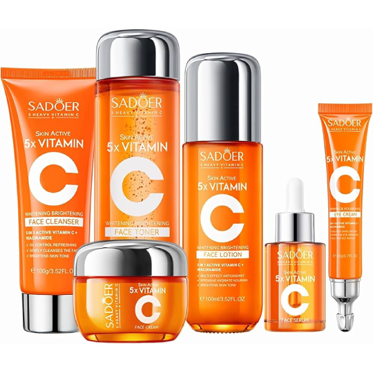 Original Sadoer 5x Vitamin C Skincare Set Original Sadoer 5x Vitamin C Skincare Set