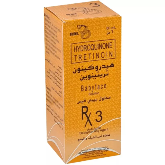 Rdl Hydroquinone Tretinoin Rx 3 Anti Acne Depigmenting Agent Rdl Hydroquinone Tretinoin Rx 3 Anti Acne Depigmenting Agent