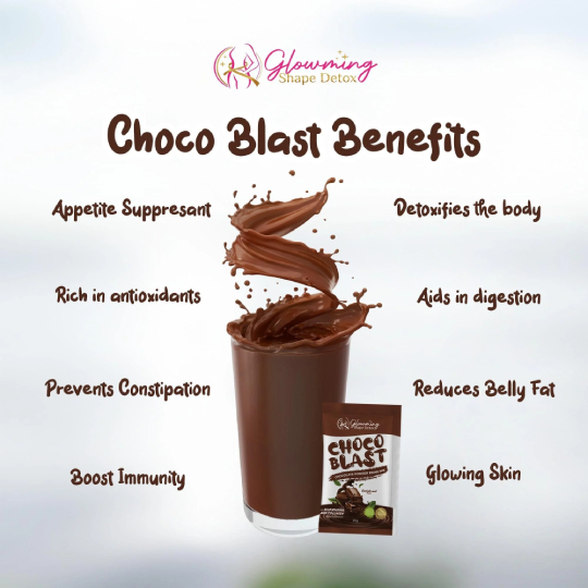 Choco Blast Chocolate Powder Glutathione And Collagen Drink