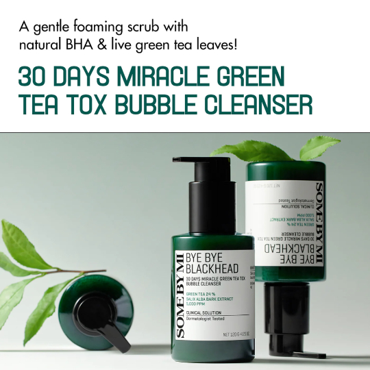 Some By Mi Face Green Tea Tox Bubble Cleanser Some By Mi Face Green Tea Tox Bubble Cleanser