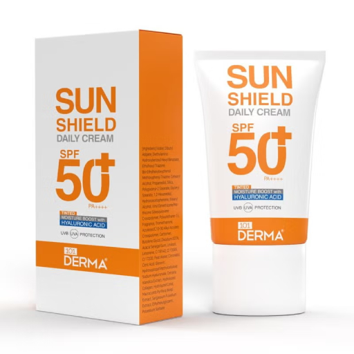 101 Derma Sun Shield Daily Cream SPF50+ Tinted