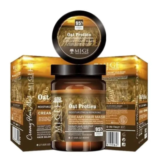 Oat Protein Smooth Creamy 95 % Hair Mask Oat Protein Smooth Creamy 95 % Hair Mask
