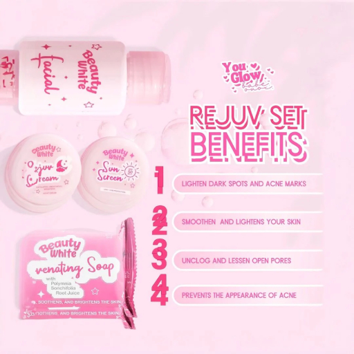 Original Beauty White Rejuv Set For Skin Whitening Original Beauty White Rejuv Set For Skin Whitening