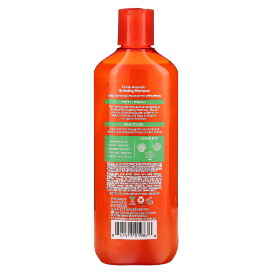 Cantu Avocado Softnes Natural Curls , Coils Shampoo