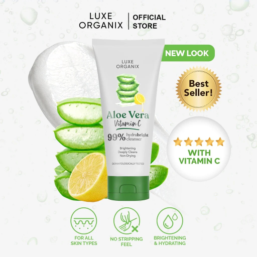 Luxe Organix Aloe Vera Vitamin C Cleanser In Uae Luxe Organix Aloe Vera Vitamin C Cleanser In Uae