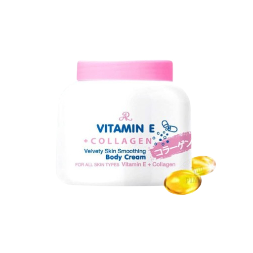 Ar Vitamin E + Collagen Velvety Skin Smoothing Body Cream 200ml Ar Vitamin E + Collagen Velvety Skin Smoothing Body Cream 200ml