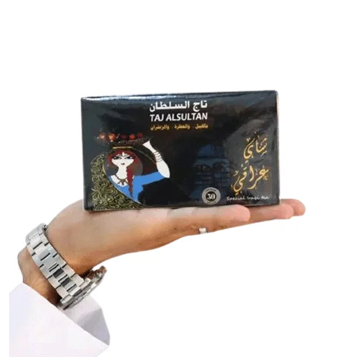 أكياس شاي تاج السلطان بالهيل أكياس شاي تاج السلطان بالهيل