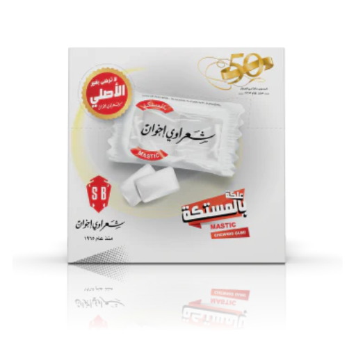 علكة بنكهات متنوعة ١٠٠ قطعة