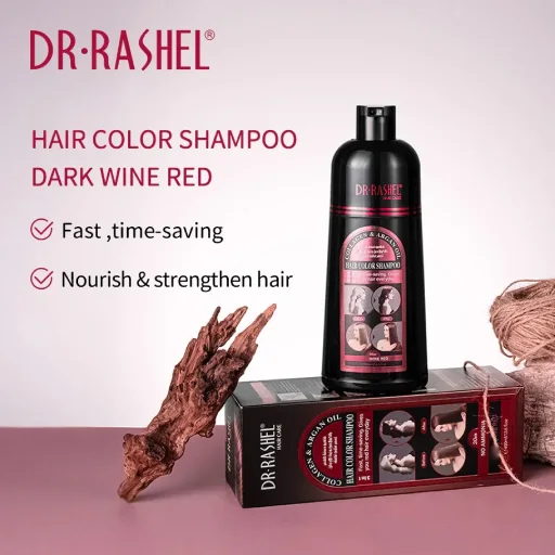 Dark Wine Red Hair Colour Shampoo 400ml Dark Wine Red Hair Colour Shampoo 400ml