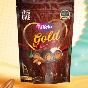chocolate covered dates with almond